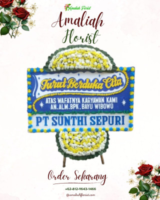 Papan Bunga Duka di Pedaleman